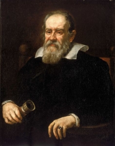 Portrait of Galileo Galilei, 1636 Italian astronomer