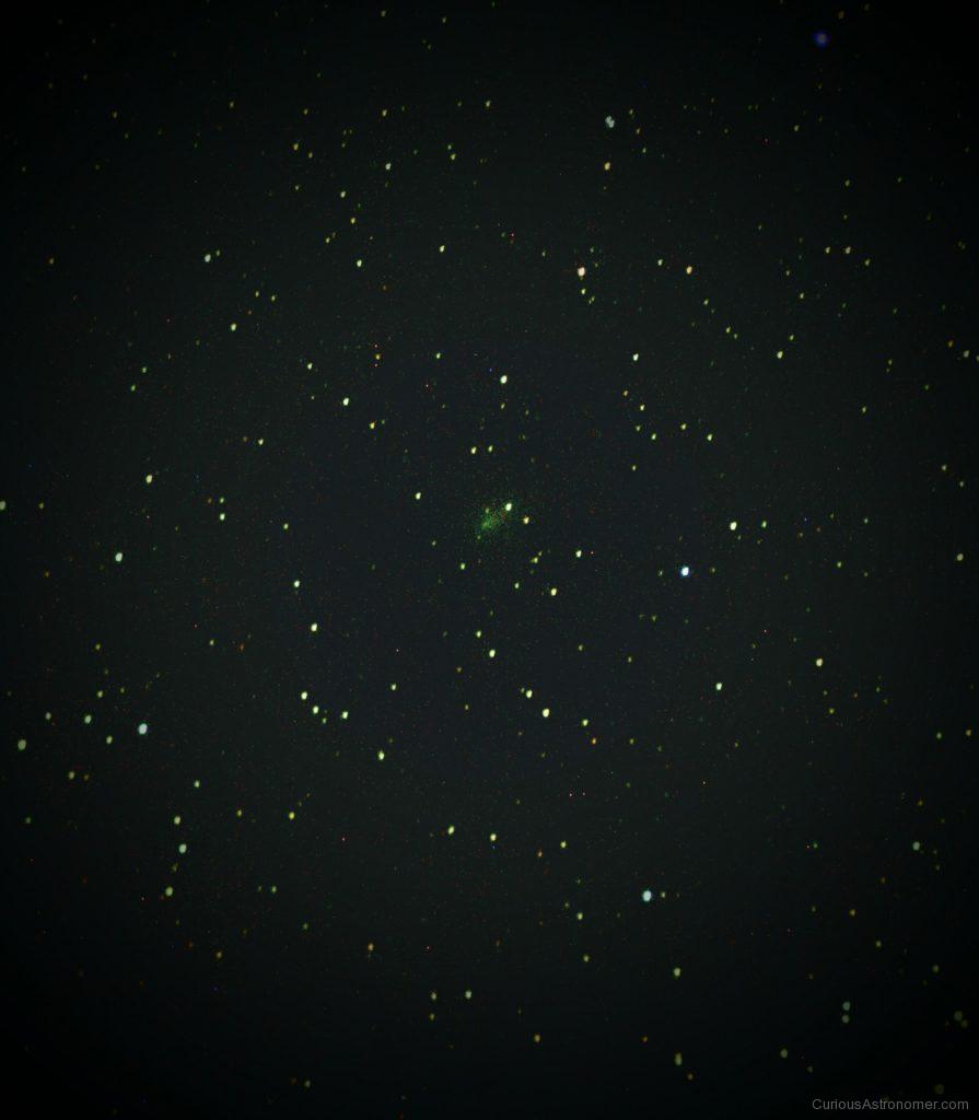 Picture of Comet ATLAS C2019 Y4 April 13 2020 Zoomed In